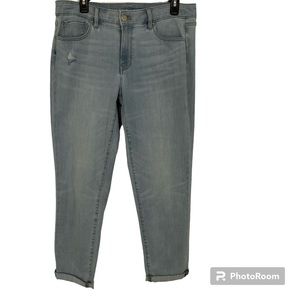 White House Black Market girlfriend jeans